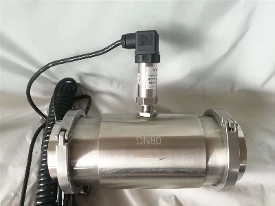 DN80 Clamp pulse turbine flow sensor DN80 Clamp pulse turbine flow sensor
