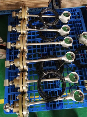 Insertion type vortex flow meter without temperature and pressure compensation Insertion type vortex flow meter without temperature and pressure compensation
